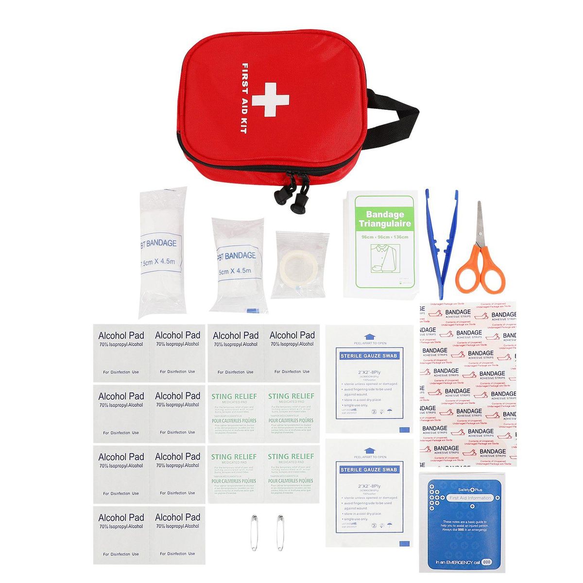 First Aid Kit- Emergency Kit Waterproof Portable