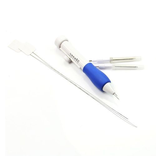 White+Blue Three Sized Embroidery Needle Punching Needle
