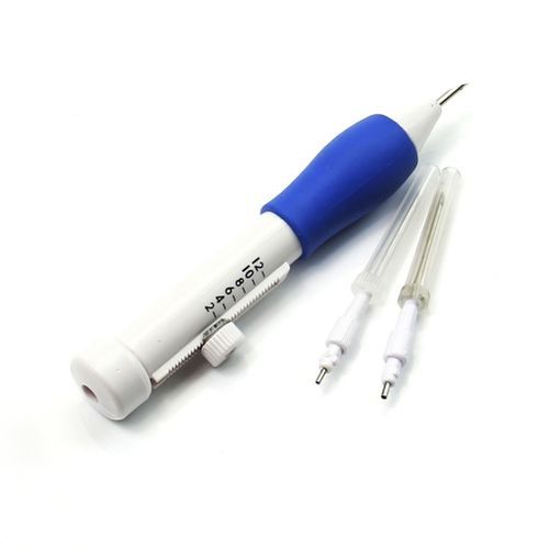 White+Blue Three Sized Embroidery Needle Punching Needle