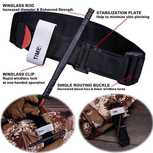 GRULLIN IFAK Trauma First Aid Kit Tactical Molle Military Em
