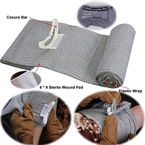 GRULLIN IFAK Trauma First Aid Kit Tactical Molle Military Em