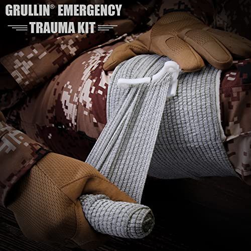 GRULLIN IFAK Trauma First Aid Kit Tactical Molle Military Em