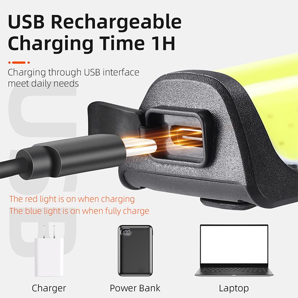 USB Rechargeable Bicycle Warning Red Light Waterproof Bike Tail Light High Brightness Bike Rear Lamp Safety Night Cycling Accessories