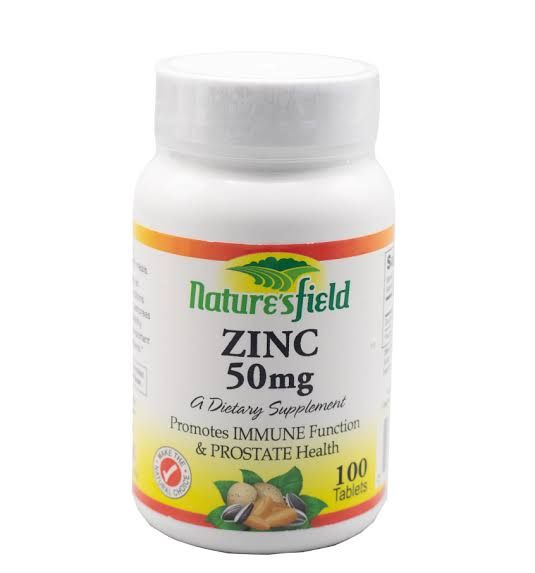 Zinc 50mg For Prostate And Immune Health