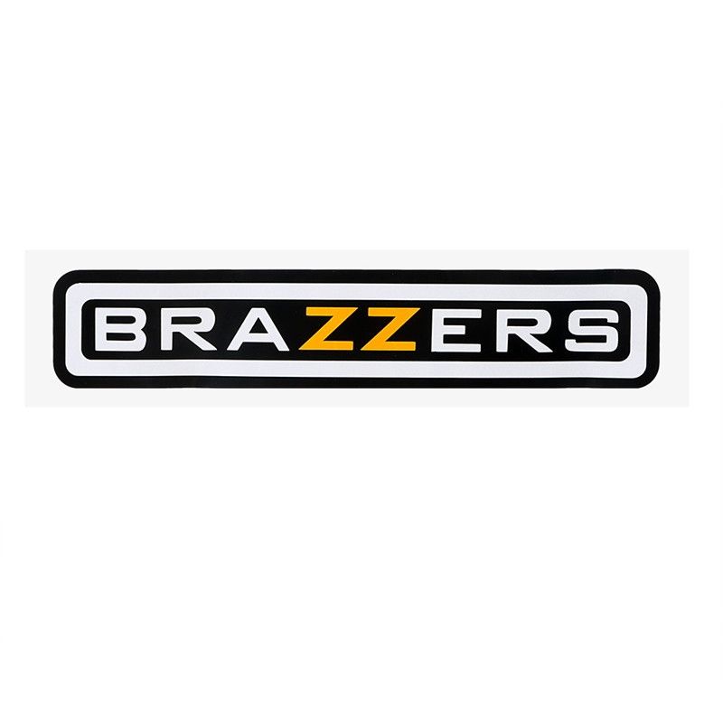 10 PCS  BRAZZERS Car Sticker Auto Decals Foe Car Styling, Size: 4.9x22.5cm