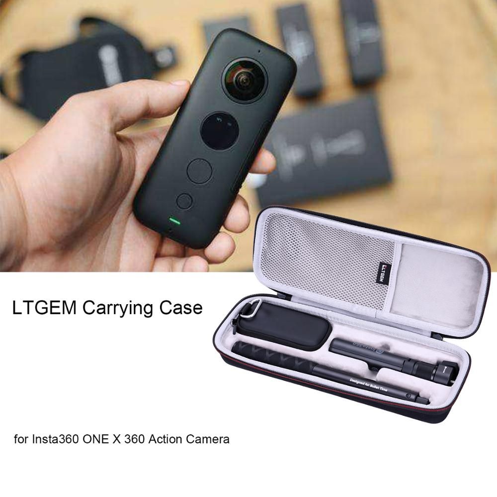 LTGEM EVA Black Hard Carrying Case For ONE X 360