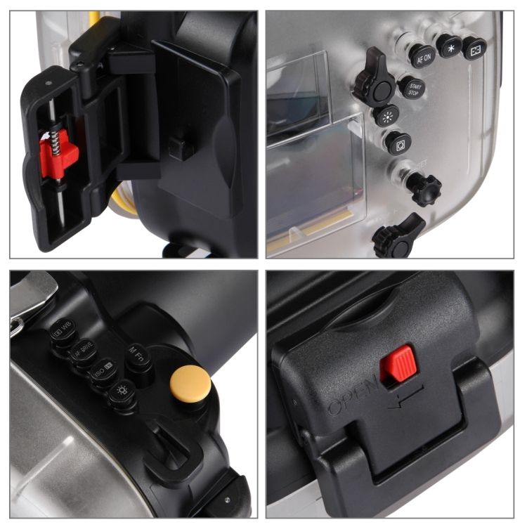 40m Waterproof Camera Housing For Canon EOS-5D Mark III