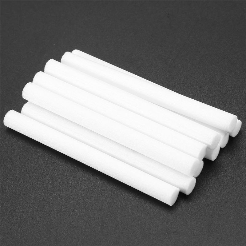 50-Pack Car Diffuser Sponges Refill Sticks Humidifier Filter Wick Replacement, Absorbent Sponge Sticks, 2.75 x 0.31 Inch for Car Mini Humidifier Ultrasonic Aroma Diffuser