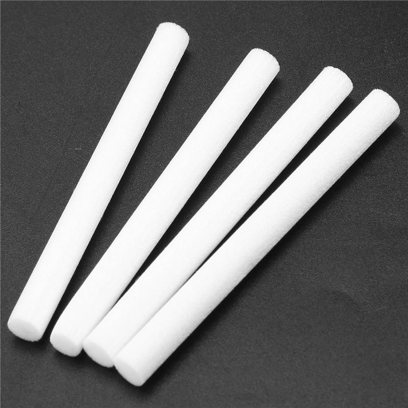 50-Pack Car Diffuser Sponges Refill Sticks Humidifier Filter Wick Replacement, Absorbent Sponge Sticks, 2.75 x 0.31 Inch for Car Mini Humidifier Ultrasonic Aroma Diffuser