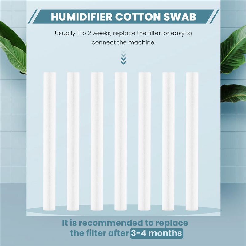50-Pack Car Diffuser Sponges Refill Sticks Humidifier Filter Wick Replacement, Absorbent Sponge Sticks, 2.75 x 0.31 Inch for Car Mini Humidifier Ultrasonic Aroma Diffuser