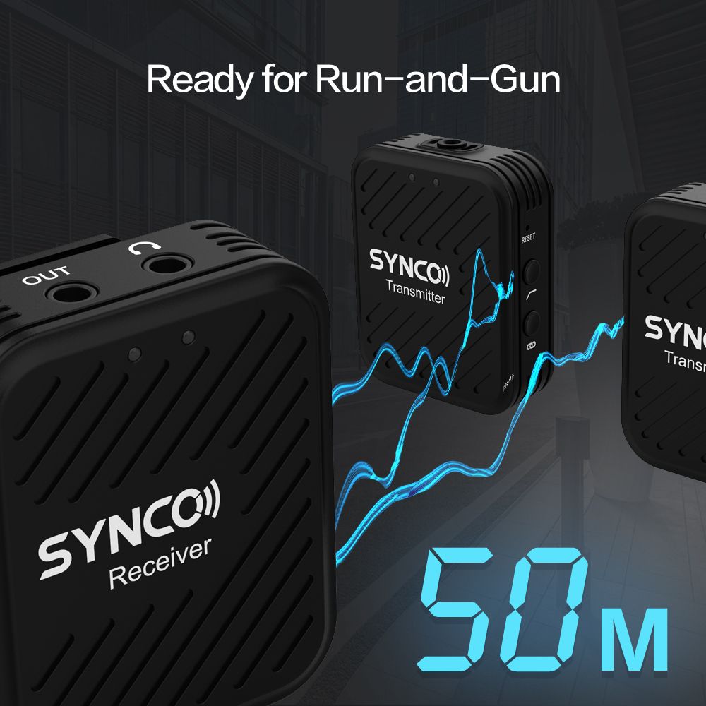 SYNCO G1(A2) 2.4G Wireless Microphone System With 1