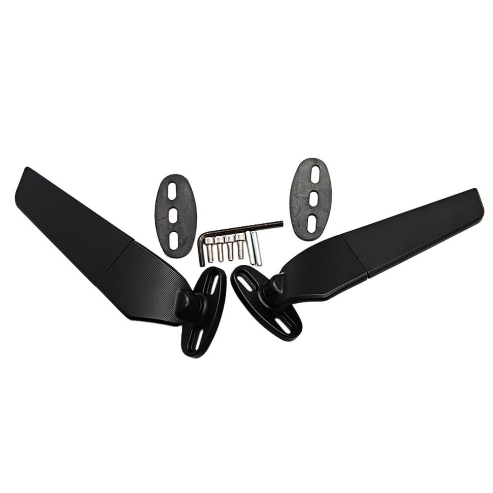 Motorcycle Rearview Mirror Fixed Wind Wing Rearview Mirror