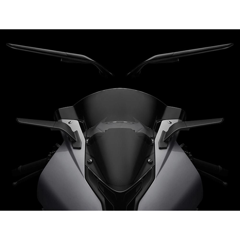 Motorcycle Rearview Mirror Fixed Wind Wing Rearview Mirror