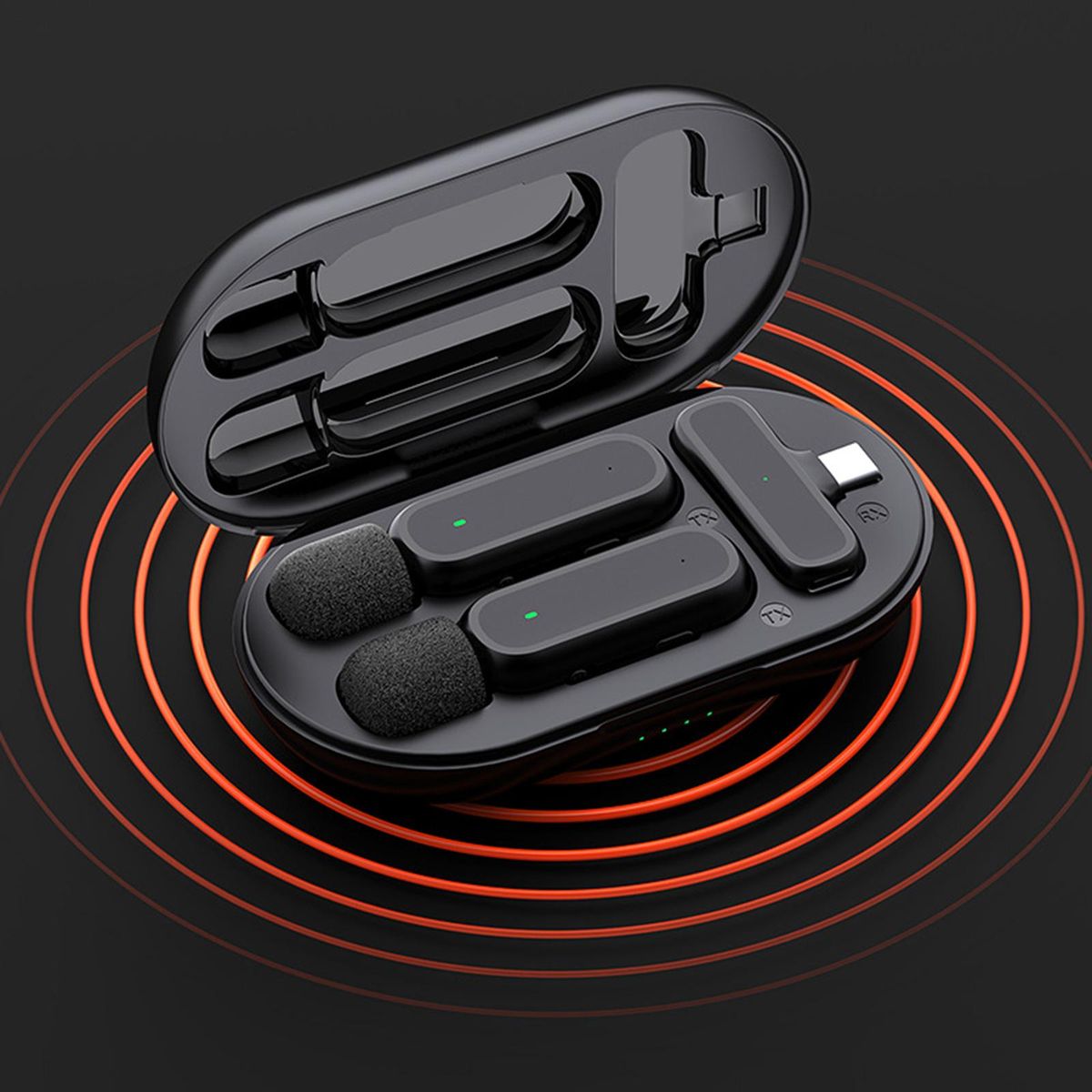Lapel Microphone DSP Auto   Lapel  Youtubers 2 Mics