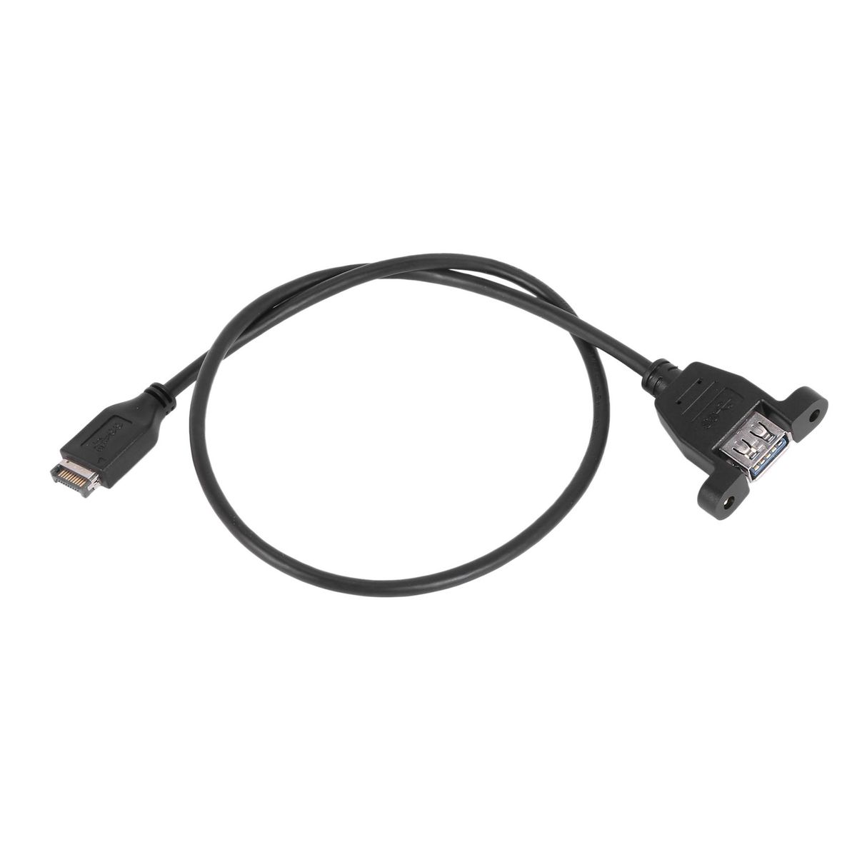 USB 3.1 Front Panel Header to USB 3.0 Type-A Female Cable 50