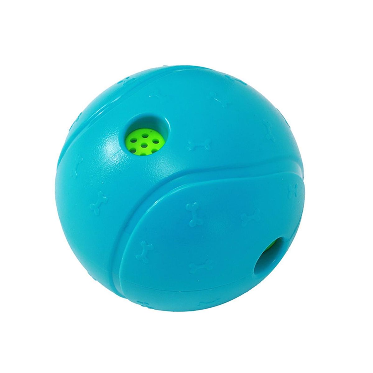 Food Control Dog Toy Ball Pet Food Leakage Ball Relieve for Gum Blue