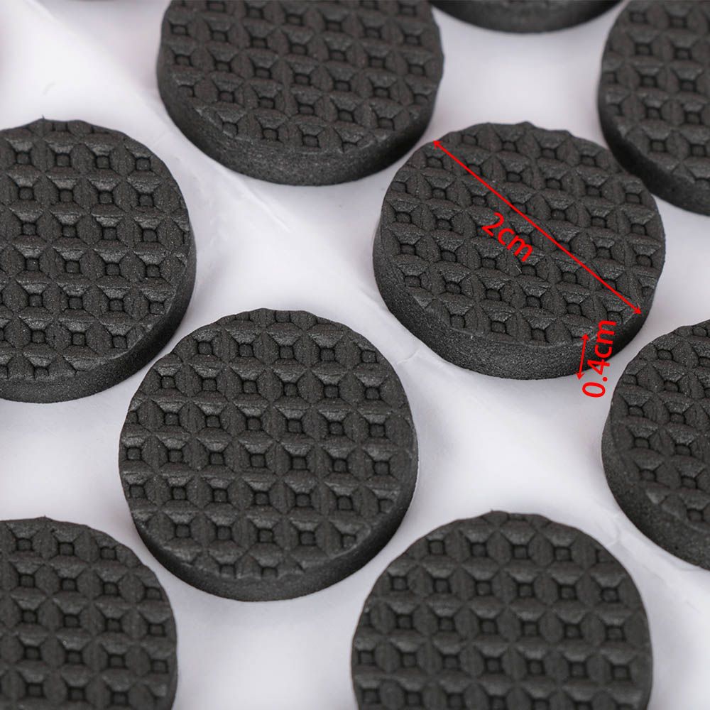 48Pcs Non-slip Self Adhesive Rubber Feet Anti Slip Pads Table Chair Floor Protectors Mat Round Sticky Pad For Chair Leg