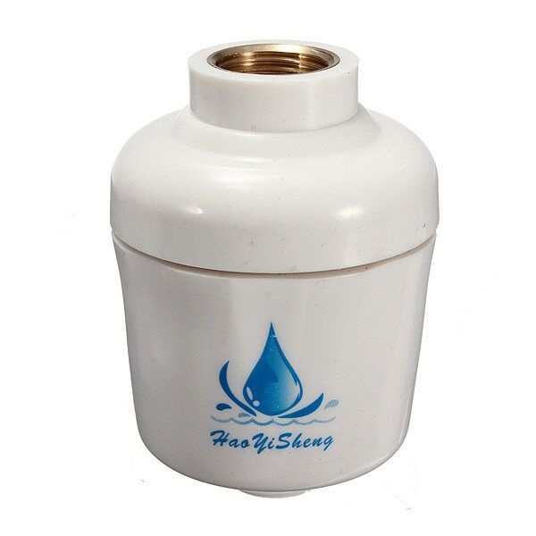 Faucet Water Softener Remove Chlorine Filter (White)