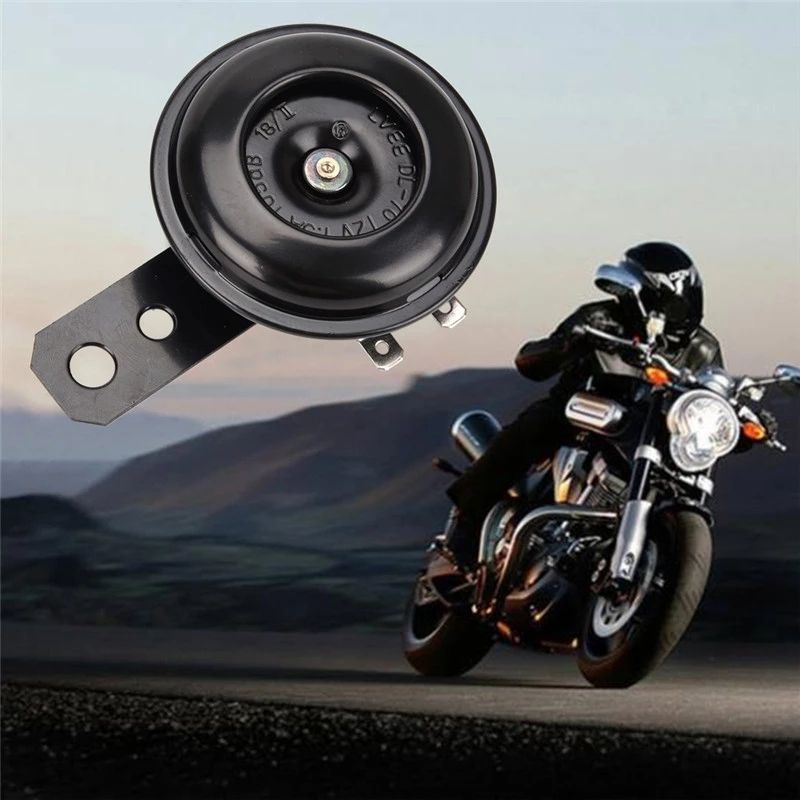 12V Motorcycle Electric Car Horn Replacement Bike Scooter Warn Loud 100db/105db Mopeds