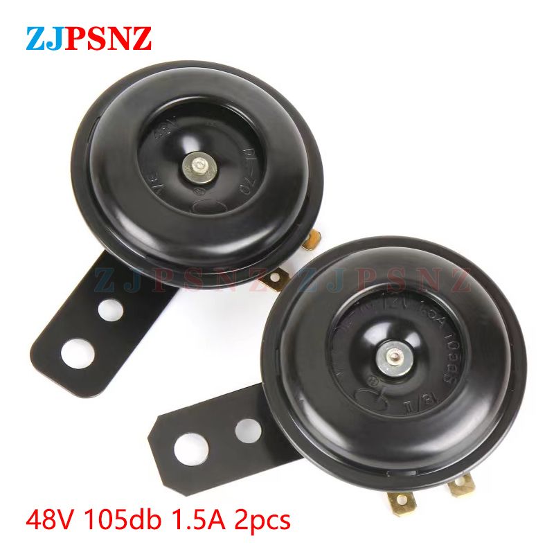 Universal Scooter Horn 6V 12V 24V 36V 48V 60V 72V E-Bikes Motorcycle Electric Horn Kits