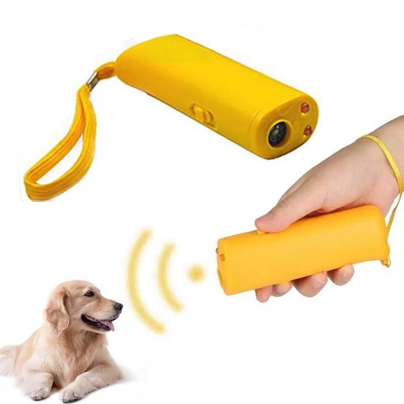 Dog Cat Repeller Infrared Laser Ultrasonic Stop Bark Control Training Supplies Dog Training Equipment Ultrasound Repeller
