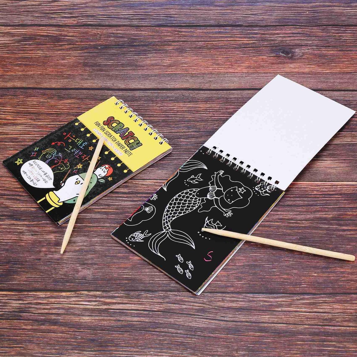 Decorative Painting Large Magic Color Rainbow Scratch Paper