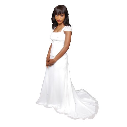 Peony Wedding Skirt and Bustier Top