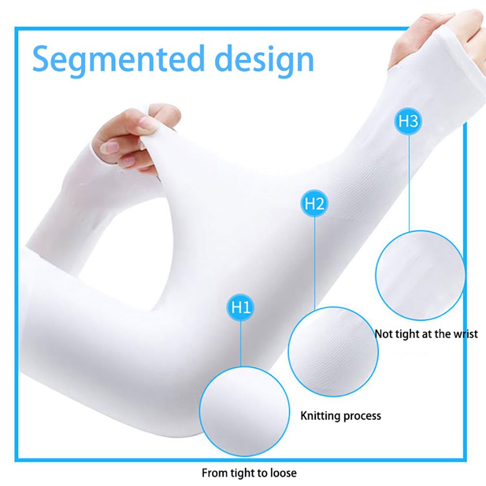 2pcs Arm Sleeves Warmers Sports Sleeve Sun Uv Prot