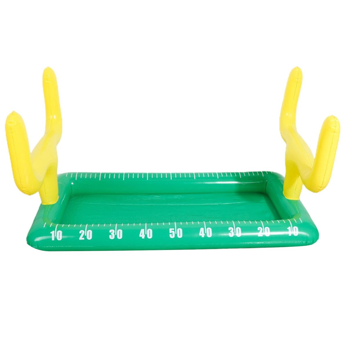Ice Snack Tray Portable Rugby Field Drink Holder Capacity for Pool Green