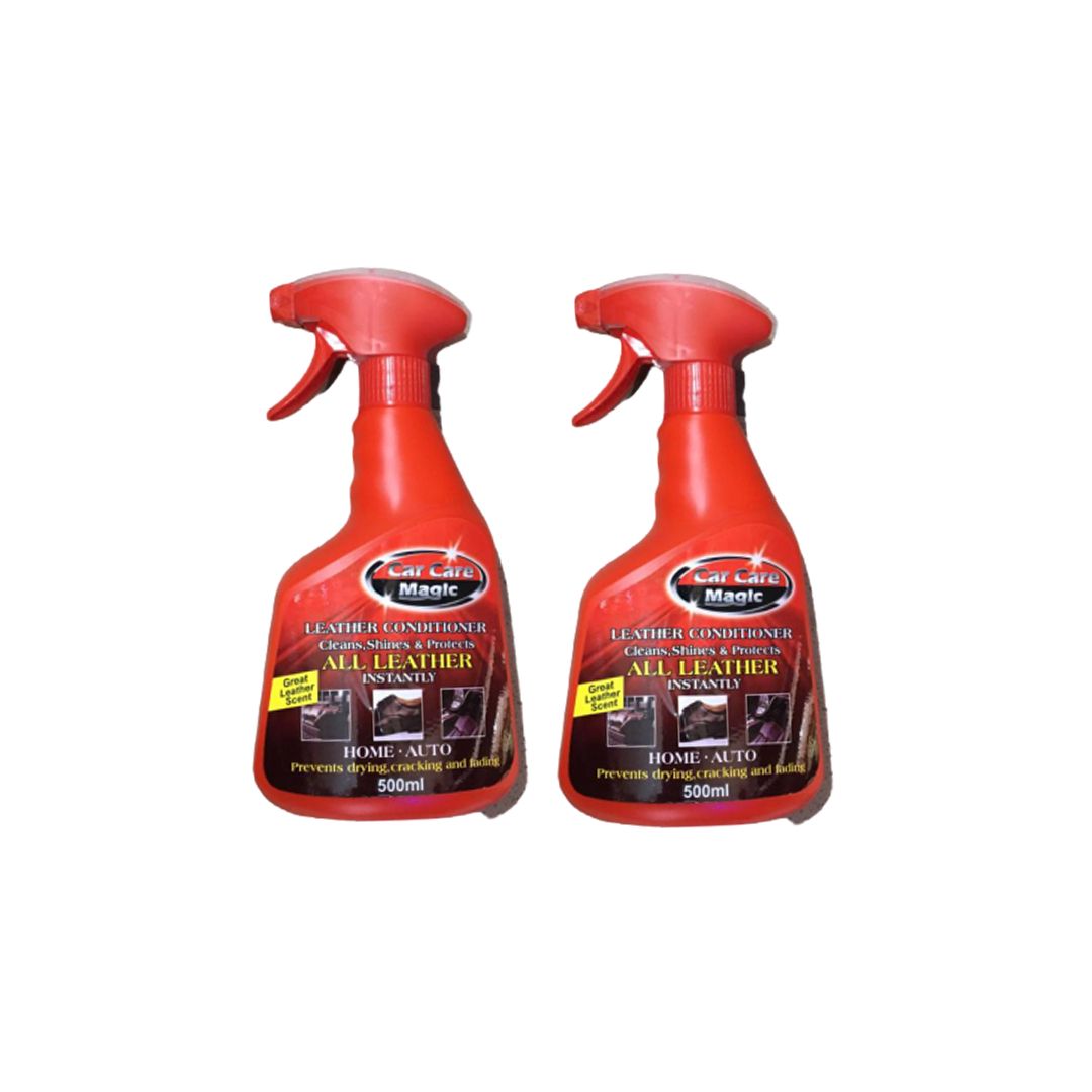 LEATHER AND VINYL Cleaner (AUTO AND HOME)(2PCS)