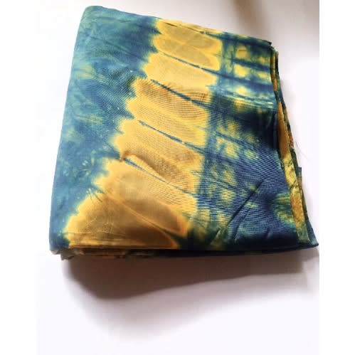 Silk Kampala Fabrics - 4 Yards - Multicolor