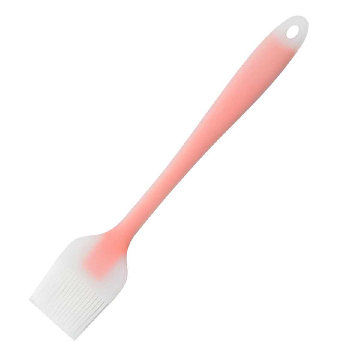 Integrated Silicone Translucent Oil Brush Kitchen-Orange