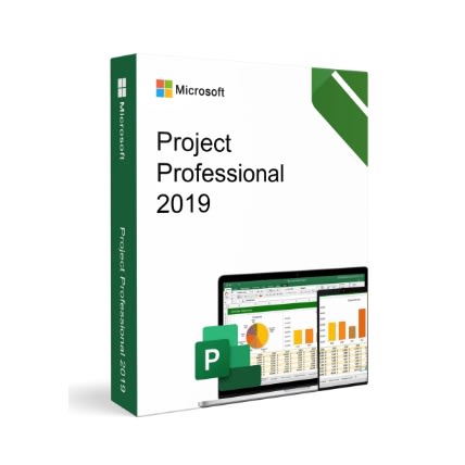 Microsoft Project 2019 Professional - 1 User - 1 Year.