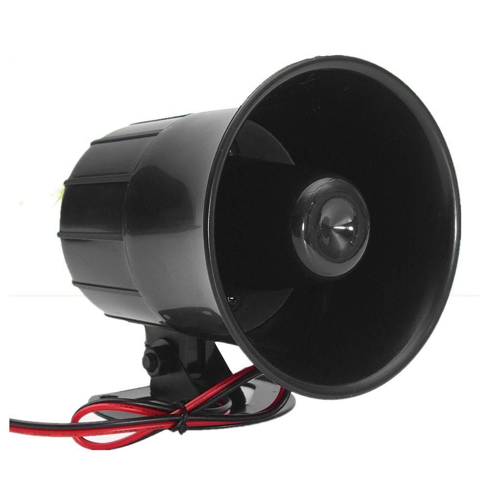 12V 20W Car Truck RV Air Electric Siren Horn Speaker Van PA