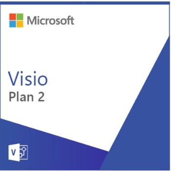 Visio Plan 2 - 1 /2 Users - 1 Year.