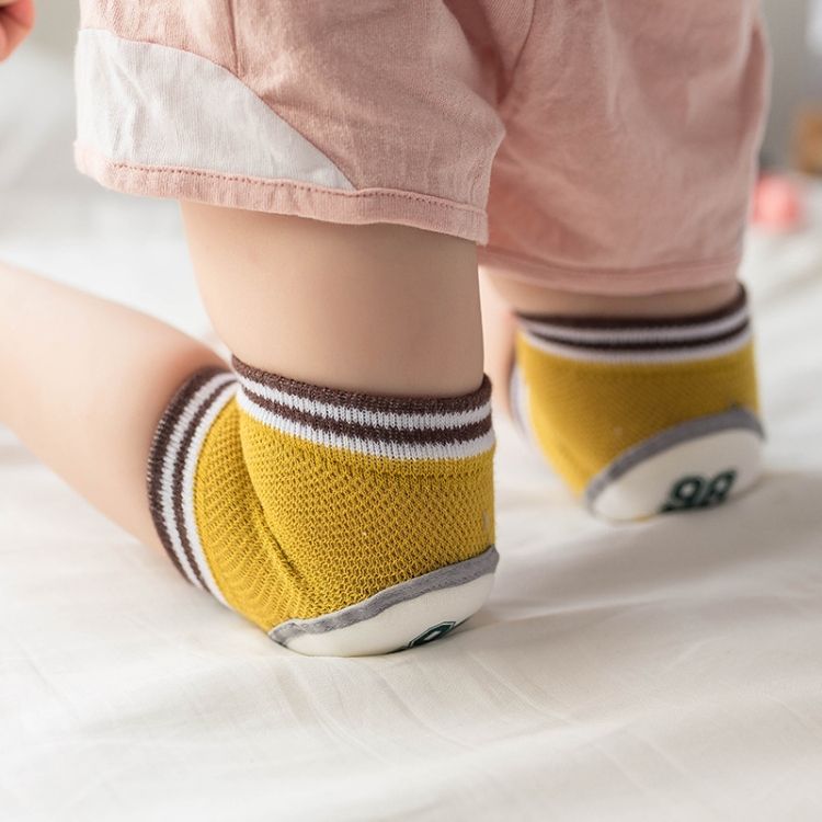 2 Pairs Baby Knee Pads Kids Safety Crawling Elbow Cushion