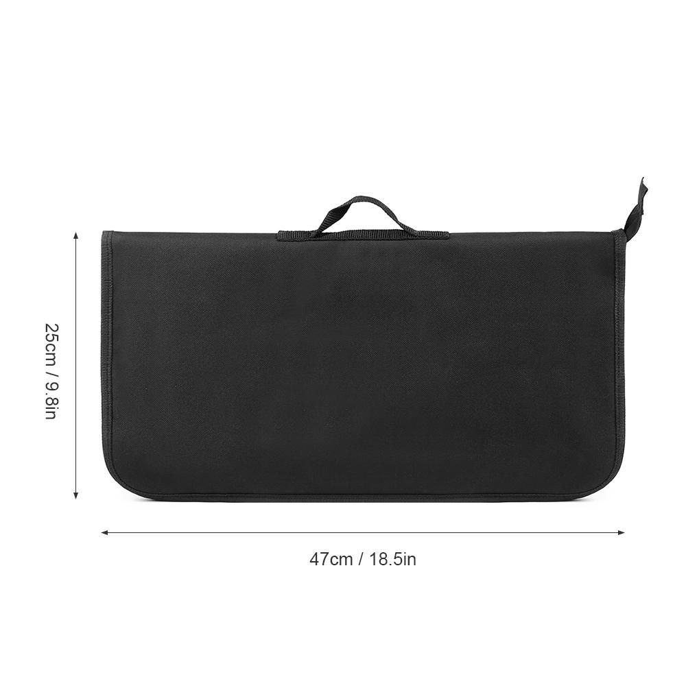 Padded Fishing Tool Storage Bag Fishing Buzz Bar Organizer Fishing Bait Alarm Pouch Fisihing Bank Stick Bag