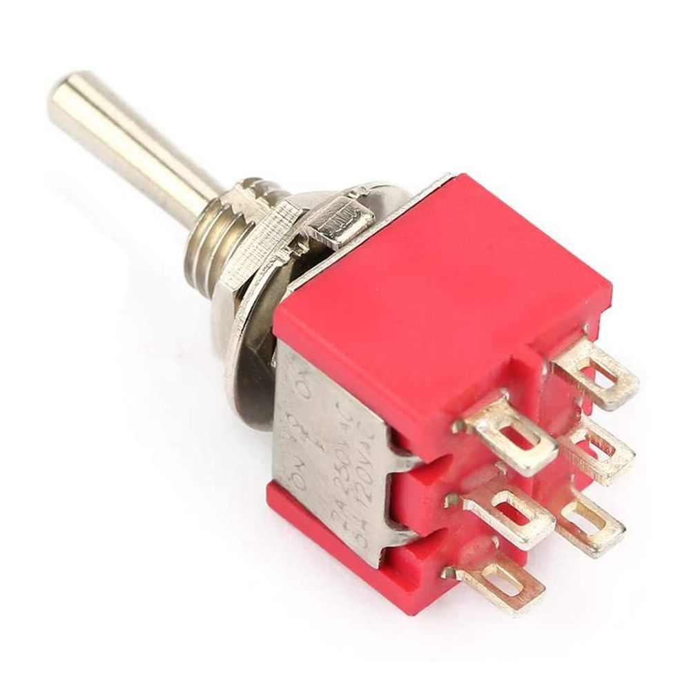 10 Pieces Momentary Toggle Switch ON-OFF-ON 3 Position