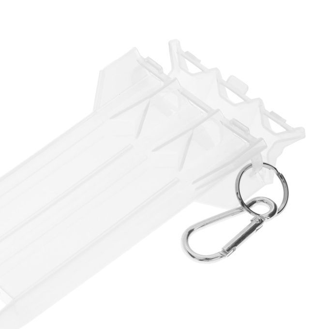 Pro Dart Box Accessories With Lock Buckle Tool Dart Storage Box White
