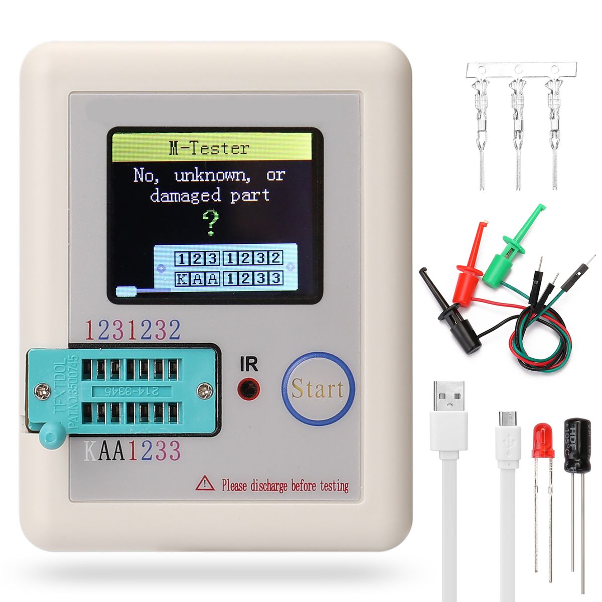 Full Color Screen Graphic Display Multifunctional Transistor