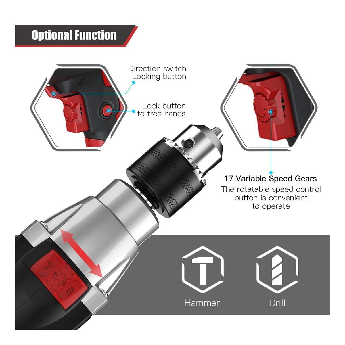 950W  hammer drill