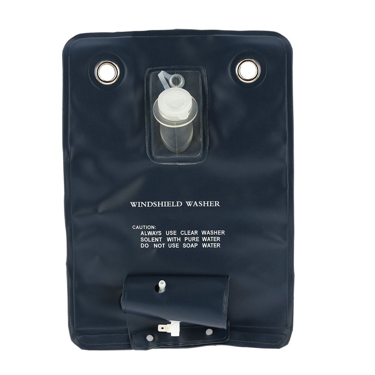 12V Universal Windshield Washer Pump Bag Kit With Jet Button