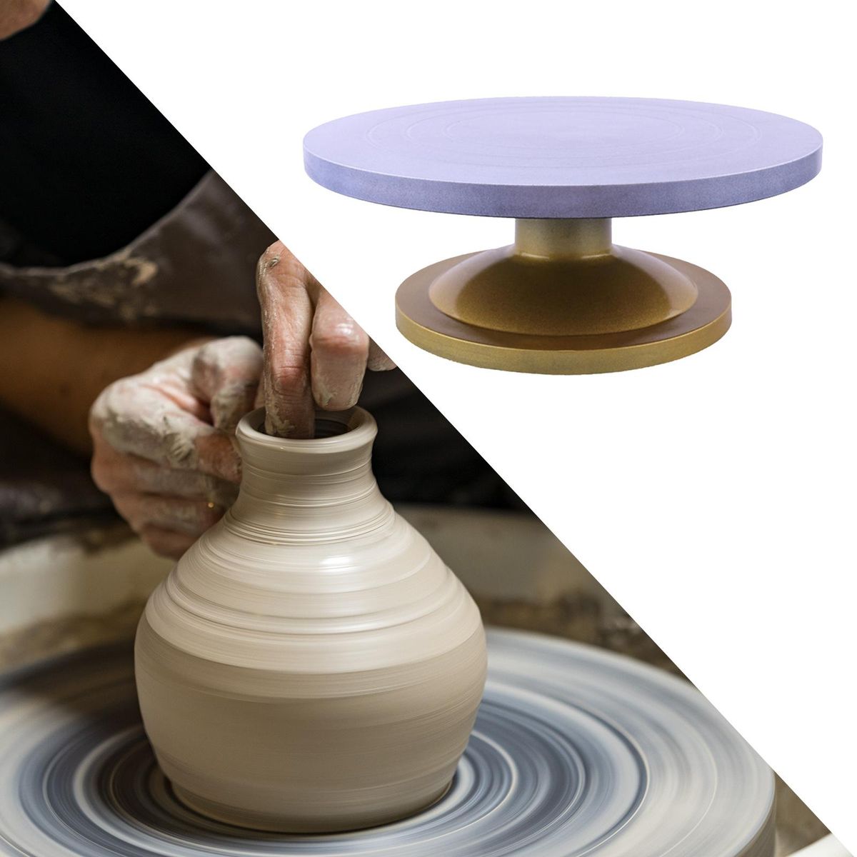 Pottery Wheel Sculpture Platform DIY Clay Accessories Turn Table Art