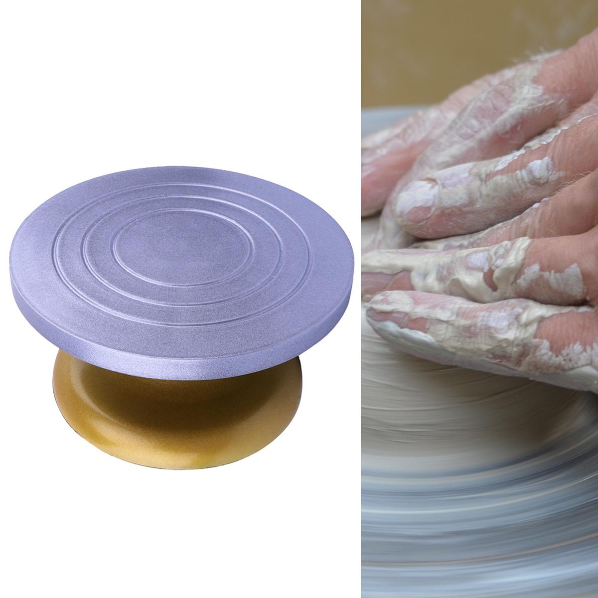 Pottery Wheel Sculpture Platform DIY Clay Accessories Turn Table Art
