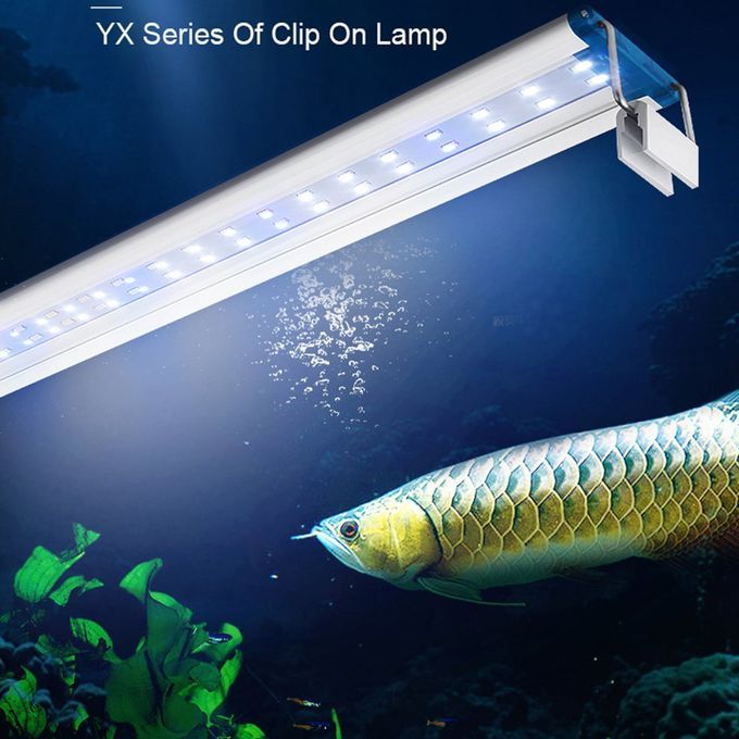 SZD-B BW  R Slim  S Aquarium Lighting Aquati  Waterproof Plant Light-blue White Light-US