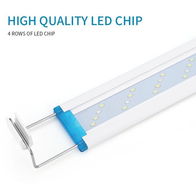 SZD-B BW  R Slim  S Aquarium Lighting Aquati  Waterproof Plant Light-blue White Light-US
