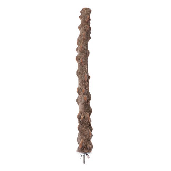 Wood Pet Parrot Perch Stand Toy Outside/Cage Attachment Cage