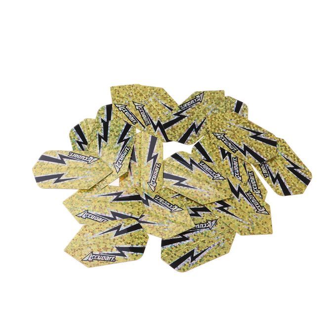 20Pcs Durable PET Standard Dart Flights Geometric Patterns Type L