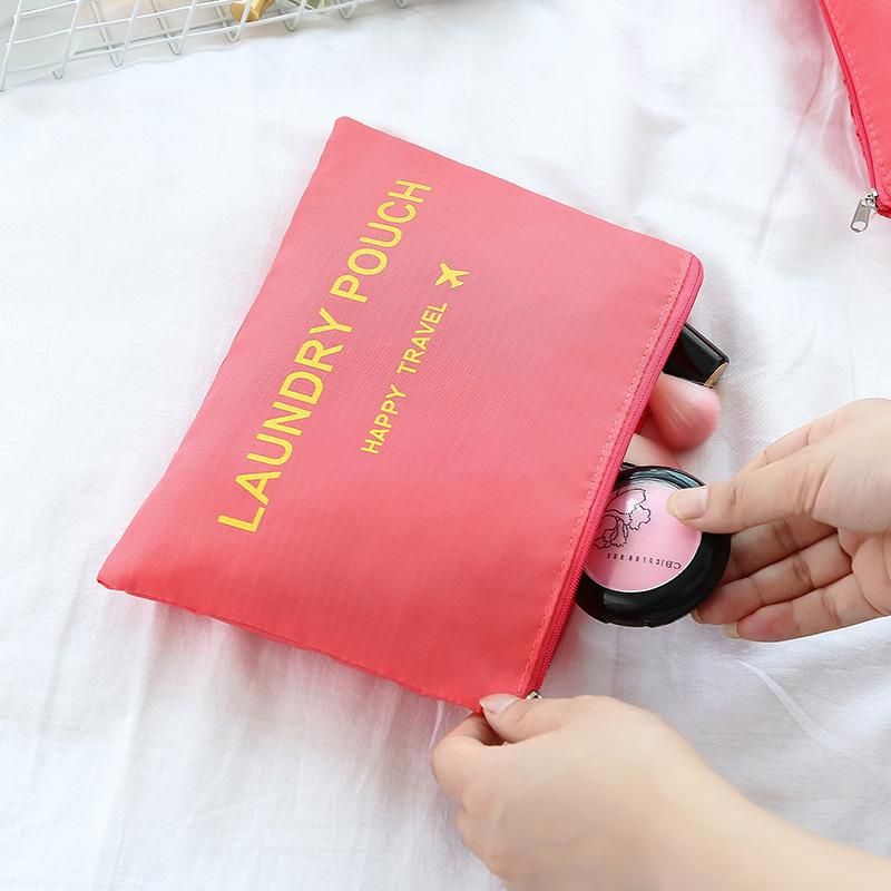 6 piece/set travel organizer storage bag travel outdoors cosmetics storage case multifunctional travel accessories