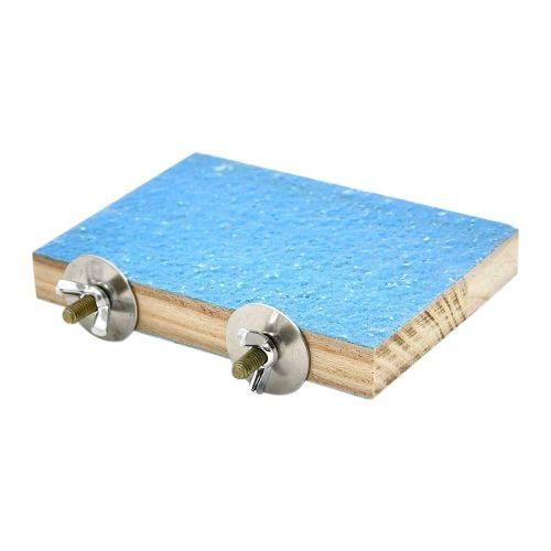 Bird Perch Stand Platform Natural Wood Playground